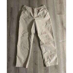 Vans Range Elastic Relaxed Fit Pants, Drawstring Skater Pants, Khaki, Men's Med